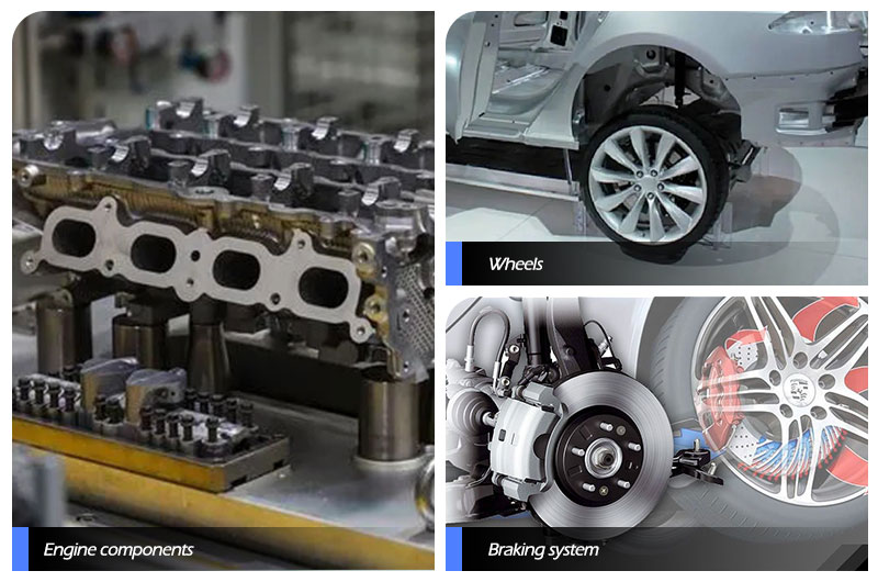 aplicación de perfil de aluminio automotriz 2024