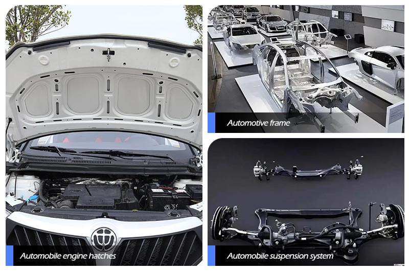 application of 5252 automotive aluminum profile