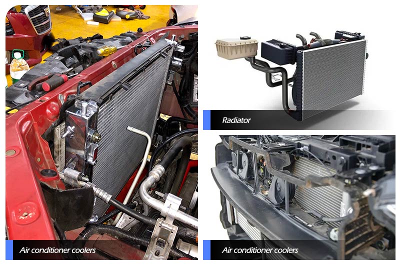 aplicación de perfil de aluminio automotriz 3005