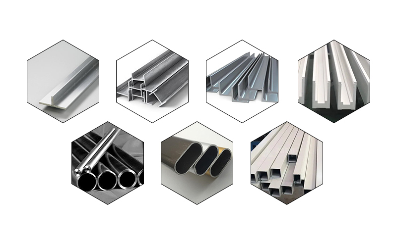 shapes of 6005 automotive aluminum profile