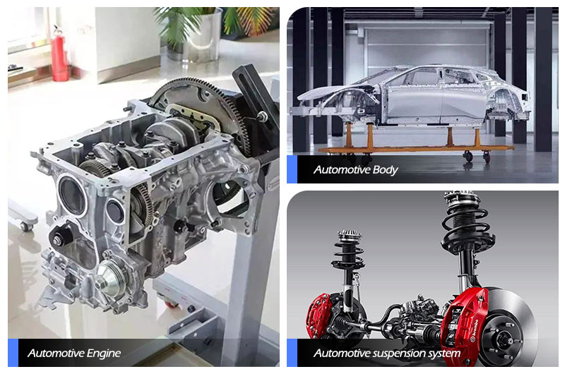 Aplicação de Perfil de alumínio automotivo