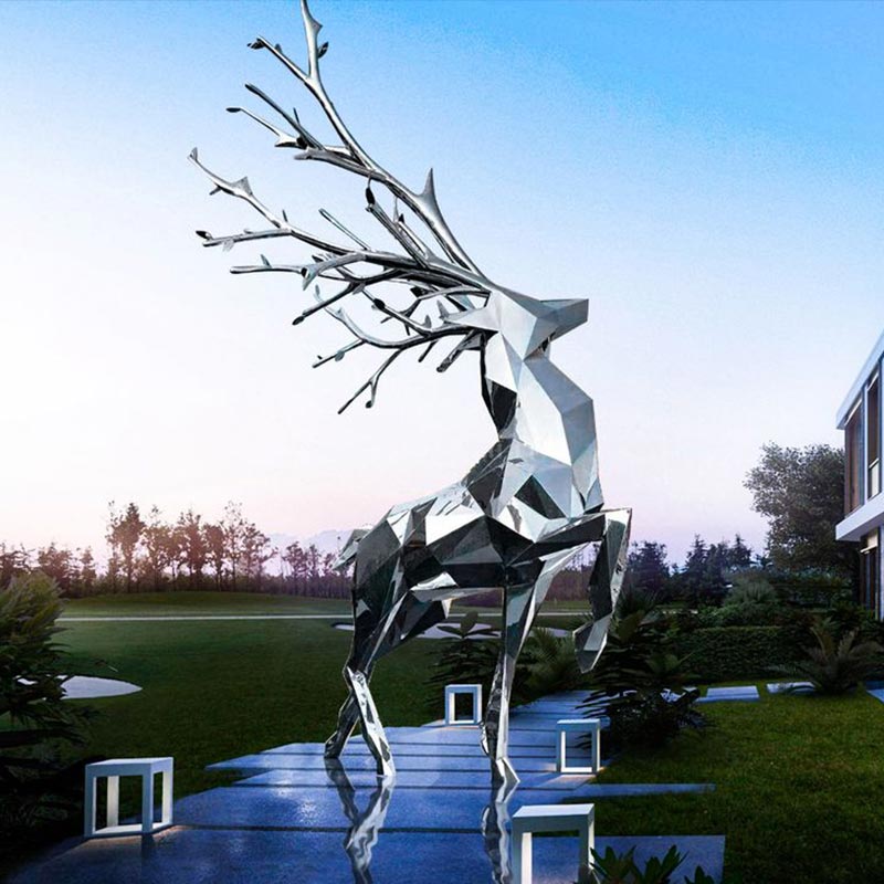 Aluminum alloy landscape sculpture