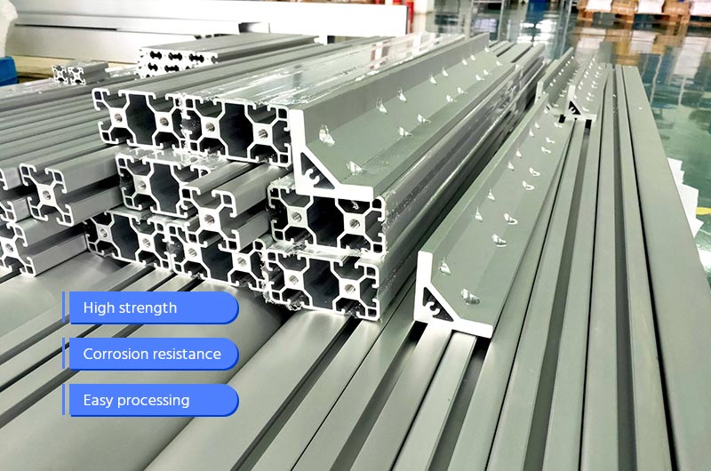 Characteristics of 7B05 automotive aluminum profiles