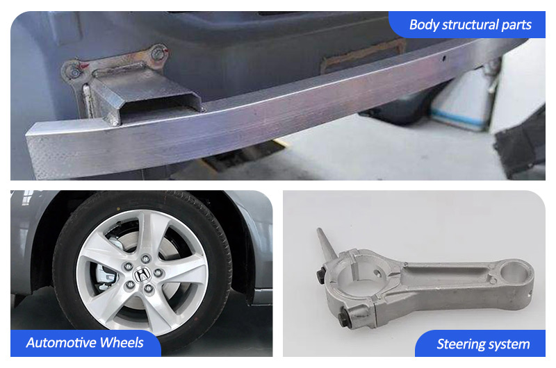 Uses of 6061 T6, T4 aluminum forging for auto