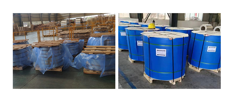 packaging of non-clad for automotive brazing sheets