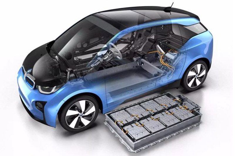 Components of new energy vehicle power battery pack and application of aluminum materials