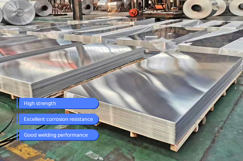 Características de la placa de chapa de aluminio 5083 para petrolero