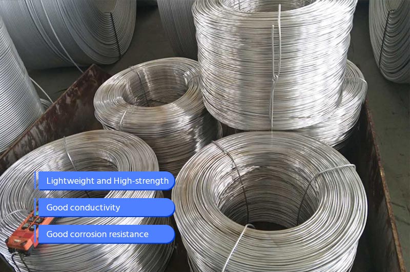 Advantages of Chalco 8030 8076 8017 aluminum wire rod