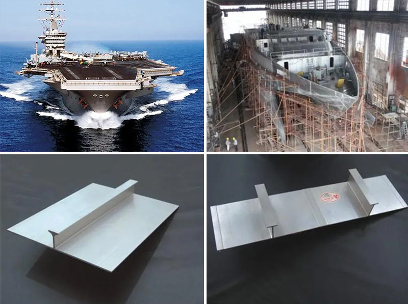 Application of aluminum profiles in the field of marine ships