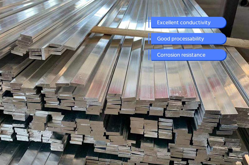 خصائص Chalco Aluminum 1350 بسبار كهربائي من الألومنيوم