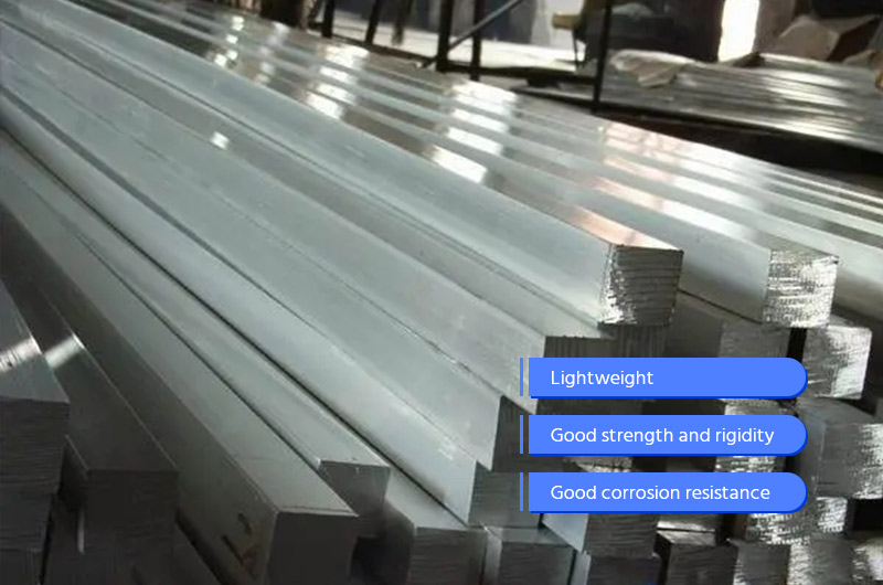 Features of 6060 marine aluminum square bars
