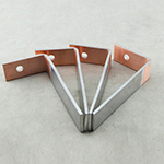 barra colectora de aluminio revestido de cobre