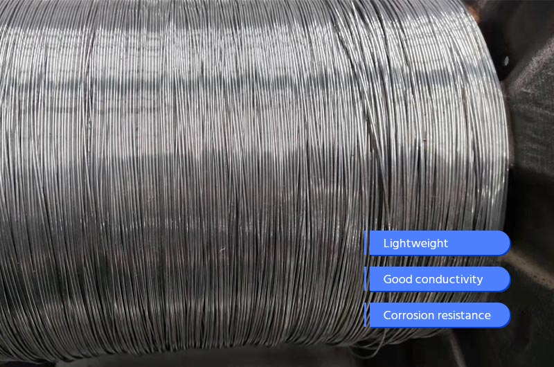 Advantages of Chalco aluminum alloy round wire for cable shielding