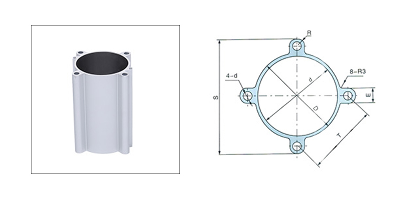 SU mickey mouse cylinder tube