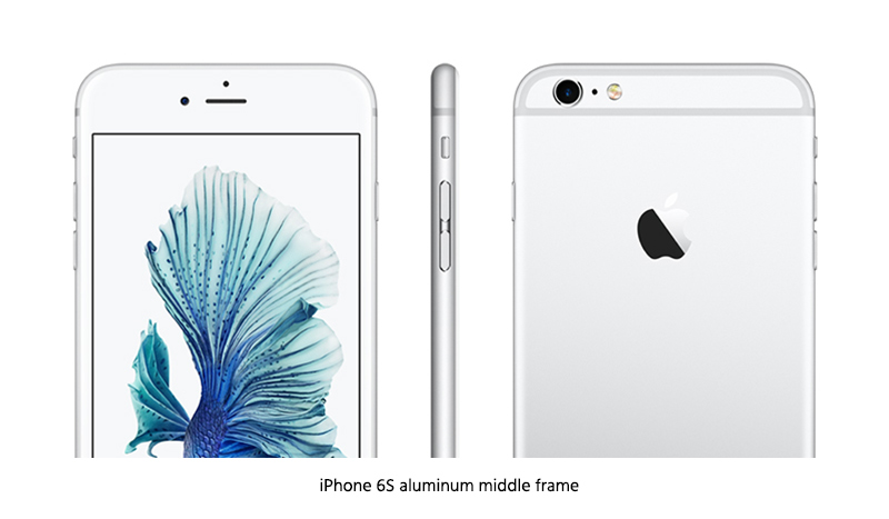 iPhone 6s alüminyum orta çerçeve