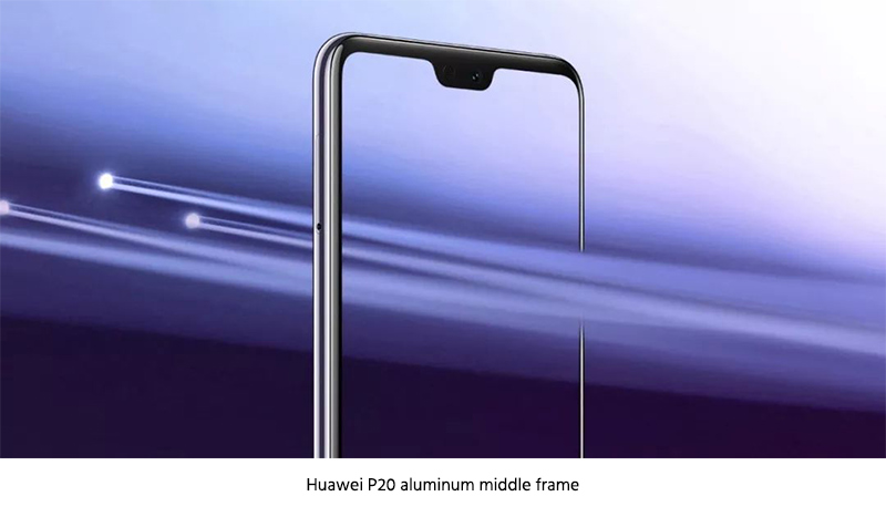 Huawei P20 aluminum middle frame