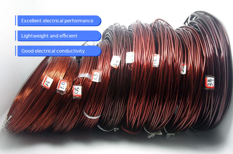 Features of grade 120 acetal enamelled round aluminum wire