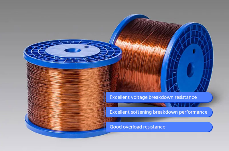 Magnet Wire, 14 AWG, Heavy Build, Enameled Copper - 7 Spool Sizes