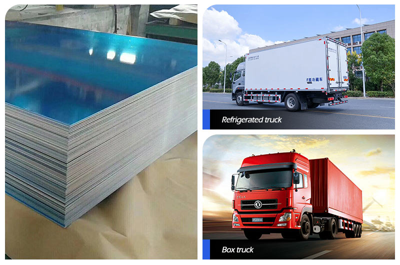 5083 5182 ultra wide aluminum sheet coils for trucks, tank trucks, and refrigerated trucks