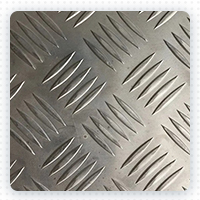 2, 3, 5 bar aluminium checker plate sheet