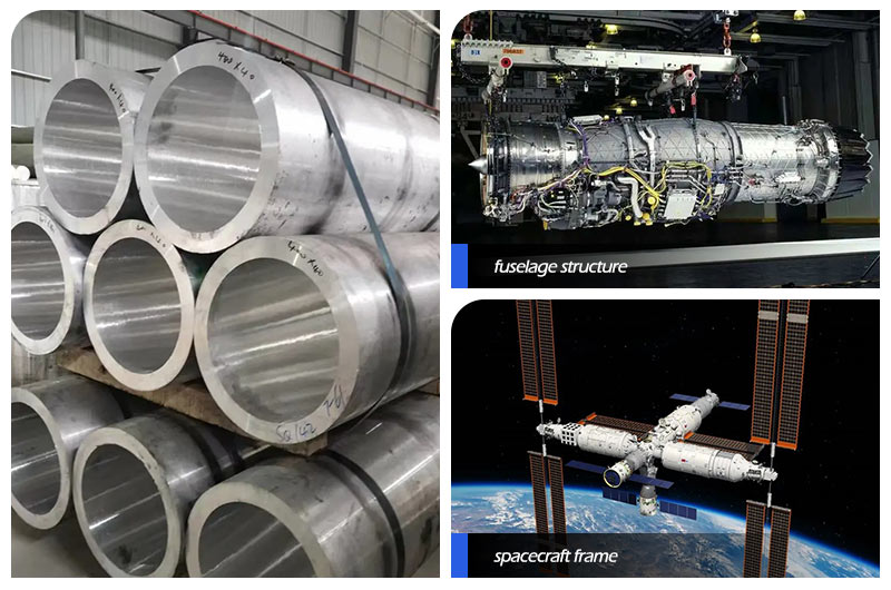 2024 ท่ออลูมิเนียมเส้นผ่านศูนย์กลางขนาดใหญ่ปลอมแปลง