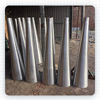 Conical aluminum light pole