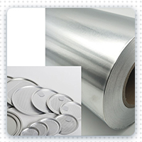 Double side lacquered aluminum foil