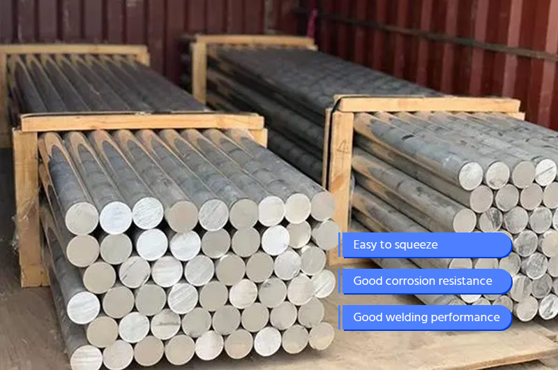 Features of 6005 6005A aluminum rods