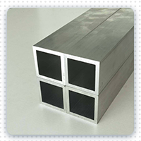 Cold drawn aluminum square tube