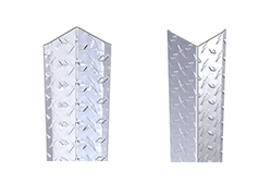 Diamond aluminum corner guards