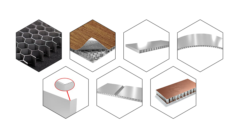 aluminum honeycomb plate composite method