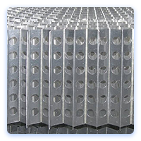 Perforated aluminum honeycomb plate