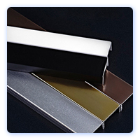 Cabinet slot aluminum profiles