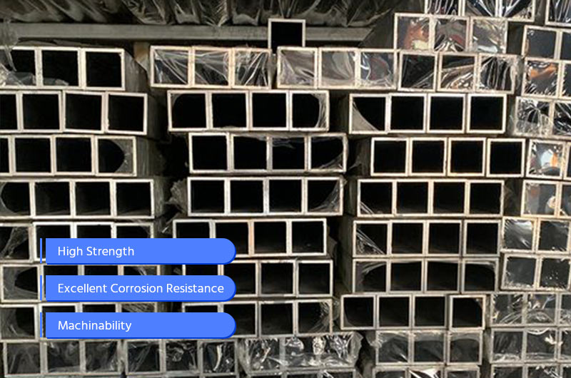 Characteristics of 6061 T6 aluminum square tubing