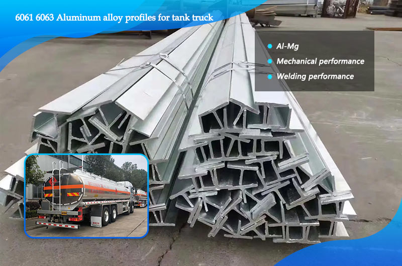 6061 aluminum profile for tank truck