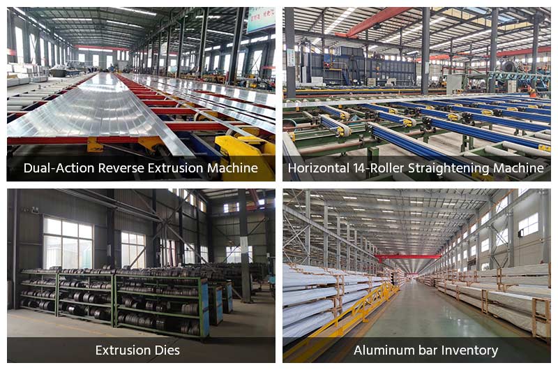 Aluminum flat bar production equipment