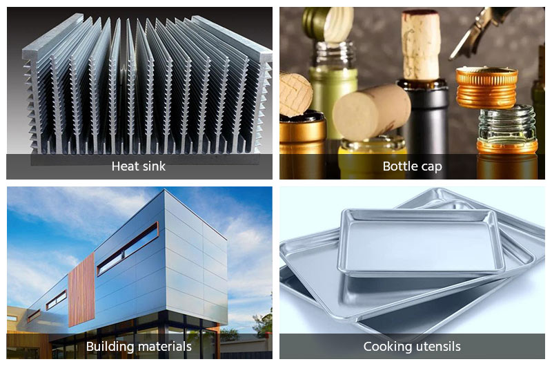 applications of 1100 aluminum sheet