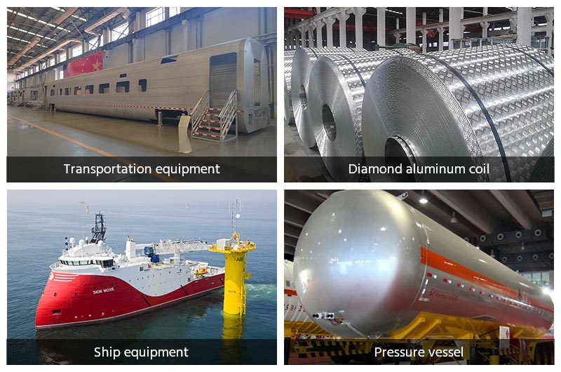 applications of 5052 aluminum coil sheet