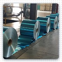 Hydrophilic foil for evaporators