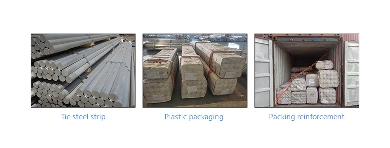 Packaging of Chalco Aluminum free cutting aluminum bar