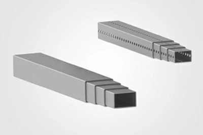 Rectangular tubo telescópicos Rectangular tubo telescópicos