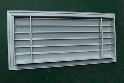 Cadre de ventilation en profilé d’aluminium Cadre de ventilation en profilé d’aluminium