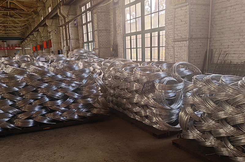 Actual photos of 2A10 aluminum wire for rivets