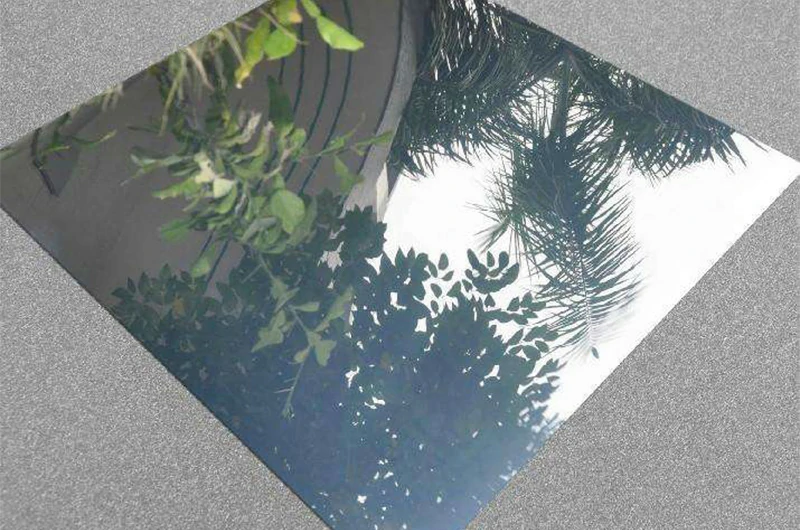 Ultra-thin mirror aluminum sheet