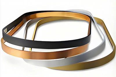 Oval aluminum frame