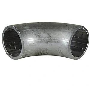 Coude à souder affleurant en aluminium