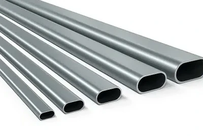Elliptical Aluminum Tube