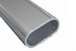 Structural oval aluminum tube