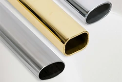 PVDF oval aluminum tube