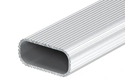 Ovals with threaded channels